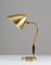 Mid-Century Swedish Table Lamp in Perforated Brass from Boréns 2