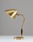 Schwedische Mid-Century Tischlampe aus perforiertem Messing von Boréns 2