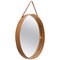 Mid-Century Swedish Mirror in Oak by Uno & Östen Kristiansson for Luxus, Image 1