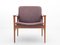 Mid-Century Modern Scandinavian 711 Lounge Chair by Fredrik Kayser 4