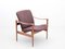 Mid-Century Modern Scandinavian 711 Lounge Chair by Fredrik Kayser 1