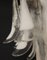 Lampadario piccolo in vetro di Murano bianco, Immagine 5