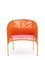 Sillón Caribe en naranja de Sebastian Herkner. Juego de 4, Imagen 3