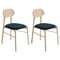 Upholstered Beech Bokken Chairs from Colé Italia, Set of 2 1