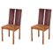 Striped Chairs by Derya Arpac, Set of 2 1