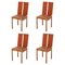 Gestreifte Stühle von Derya Arpac, 4er Set 2
