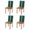 Gestreifte Stühle von Derya Arpac, 4er Set 2