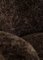 Poltrona The Tired Man in pelle di pecora color antracite di Lassen, Immagine 10