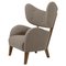 Fauteuil My Own Chair Raf Simons Vidar 3 Beige Foncé de par Lassen 1