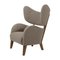 Fauteuil My Own Chair Raf Simons Vidar 3 Beige Foncé de par Lassen 2