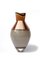 Small Opal Grey and Copper Patina India Vessel I by Pia Wüstenberg 4