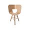 Natural Oak Tria Wood 3 Legs Chair by Colé Italia, Set of 2 3