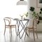 Large Grey Marble and Black Steel Dining O Table by Ox Denmarq 4