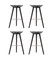 Black Beech and Copper Bar Stools from by Lassen, Set of 4, Image 2