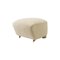 Beige Natural Oak Sahco Zero the Tired Man Footstool from by Lassen 2