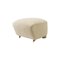Beige Natural Oak Sahco Zero the Tired Man Footstool from by Lassen, Image 2