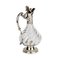 French Wine Jug in Glass & Silver 5