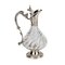 French Wine Jug in Glass & Silver 3