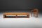 Mid-Century Modern French Bench in Pine, 1960s, Image 2