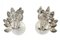 Boucles d'Oreilles Artisanales en Or Blanc 14K avec Perles des Mers du Sud et Diamants 2