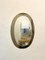Oval Wall Mirror by Sena Cristal, Italy, 1970s 7