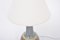 Petite Lampe de Bureau Mid-Century Moderne en Grès avec Motif Graphique de Soholm 4