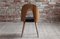 Midcentury Dining Chairs in Black Boucle by Antonin Šuman, Set of 4 9