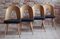 Chaises de Salle à Manger Mid-Century en Boucle Noire par Antonin Šuman, Set de 4 1