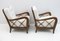 Mid-Century Modern Bouclè Armchairs by Paolo Buffa, Italy, 1950s, Set of 2 10