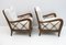 Mid-Century Modern Bouclè Armchairs by Paolo Buffa, Italy, 1950s, Set of 2, Image 10