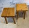 Square Stools by Charlotte Perriand, 1969, Set of 2 5