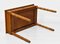 Tavolino antico in simil bambù e acero occhiolinato con cassetto, Francia, Immagine 15