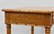Antiker französischer Schreibtisch aus Bambus und Vogelaugenahorn mit einer Schublade 9