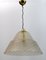 Lampada da soffitto Mid-Century moderna in vetro di Murano, Italia, anni '70, Immagine 1