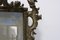 Espejo en hoja de plata estilo Luis XV tallado a mano, Italia, Imagen 5