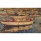Impressionist Oil of Boats, 1957, Oil on Board, Image 2
