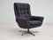 Fauteuil Pivotant en Laine, Danemark, 1970s 2