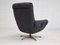 Fauteuil Pivotant en Laine, Danemark, 1970s 11