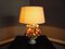 Regency Floral Ceramic Table Lamp, 1970s 2