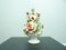 Lampada da tavolo Regency floreale in ceramica, anni '70, Immagine 8
