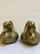 Ducks in Brass, 1950s, Set of 2 8