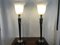 Art Deco Table Lamps in the Style of Mazda, France, 1930s or 1940s, Set of 2 2