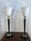 Art Deco Table Lamps in the Style of Mazda, France, 1930s or 1940s, Set of 2 1