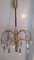 German 16-Light Chandelier in Gold-Colored Metal from TZ Leuchten, 1970s 4