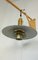 Large Danish Ceiling Lamp in Brass by T.H. Valentiner 6