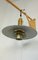 Large Danish Ceiling Lamp in Brass by T.H. Valentiner, Image 6