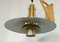 Large Danish Ceiling Lamp in Brass by T.H. Valentiner, Image 2