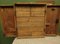 Antique Pine Scratch Built Carpenters Cabinet With Internal Drawers 2