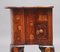 Tavolino antico in legno di noce intarsiato, Paesi Bassi, Immagine 4