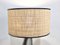 Crystal Lamp with Rattan Shade, Image 7